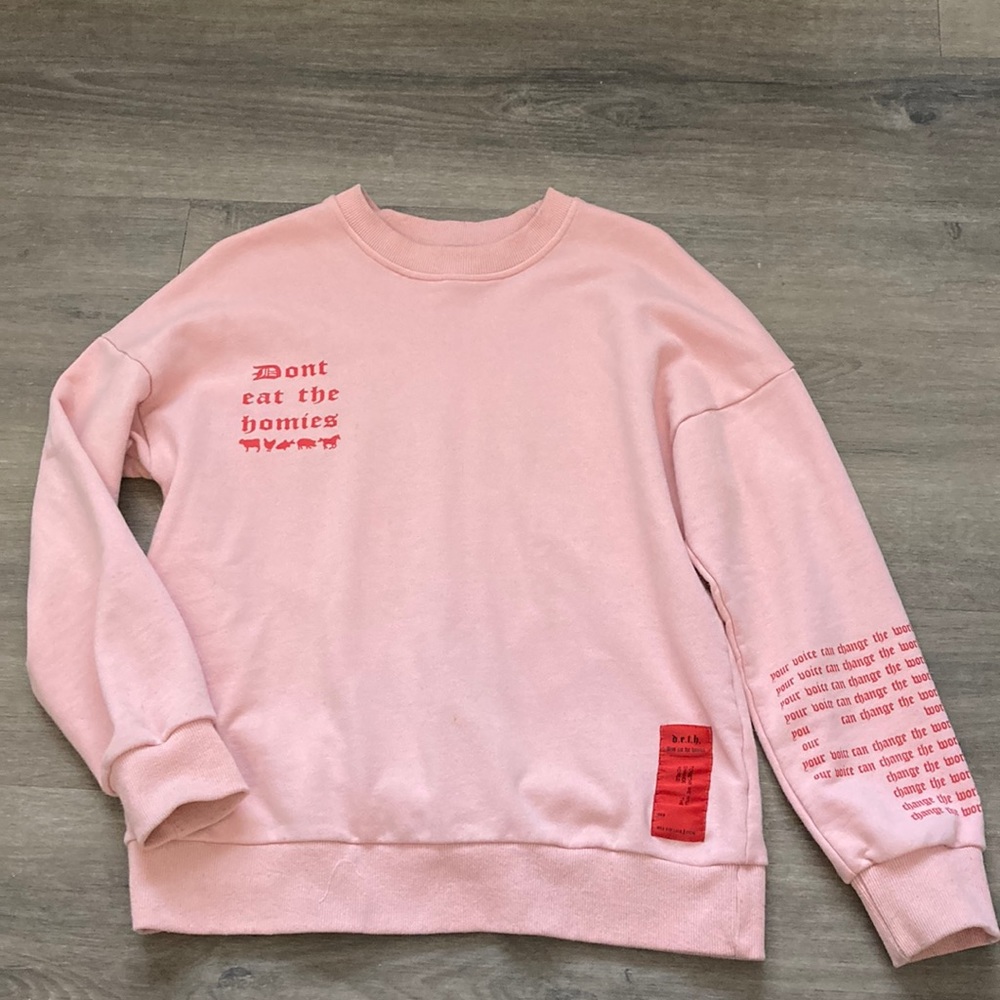 D.E.T.H pull over sweatshirt
